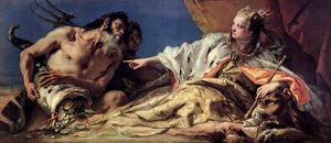 Neptun tilbyder gaver til Venedig (loftfresko) af Giovanni Battista Tiepolo
